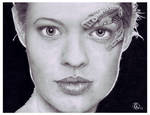 Jeri Ryan as Seven of Nine by ktalbot