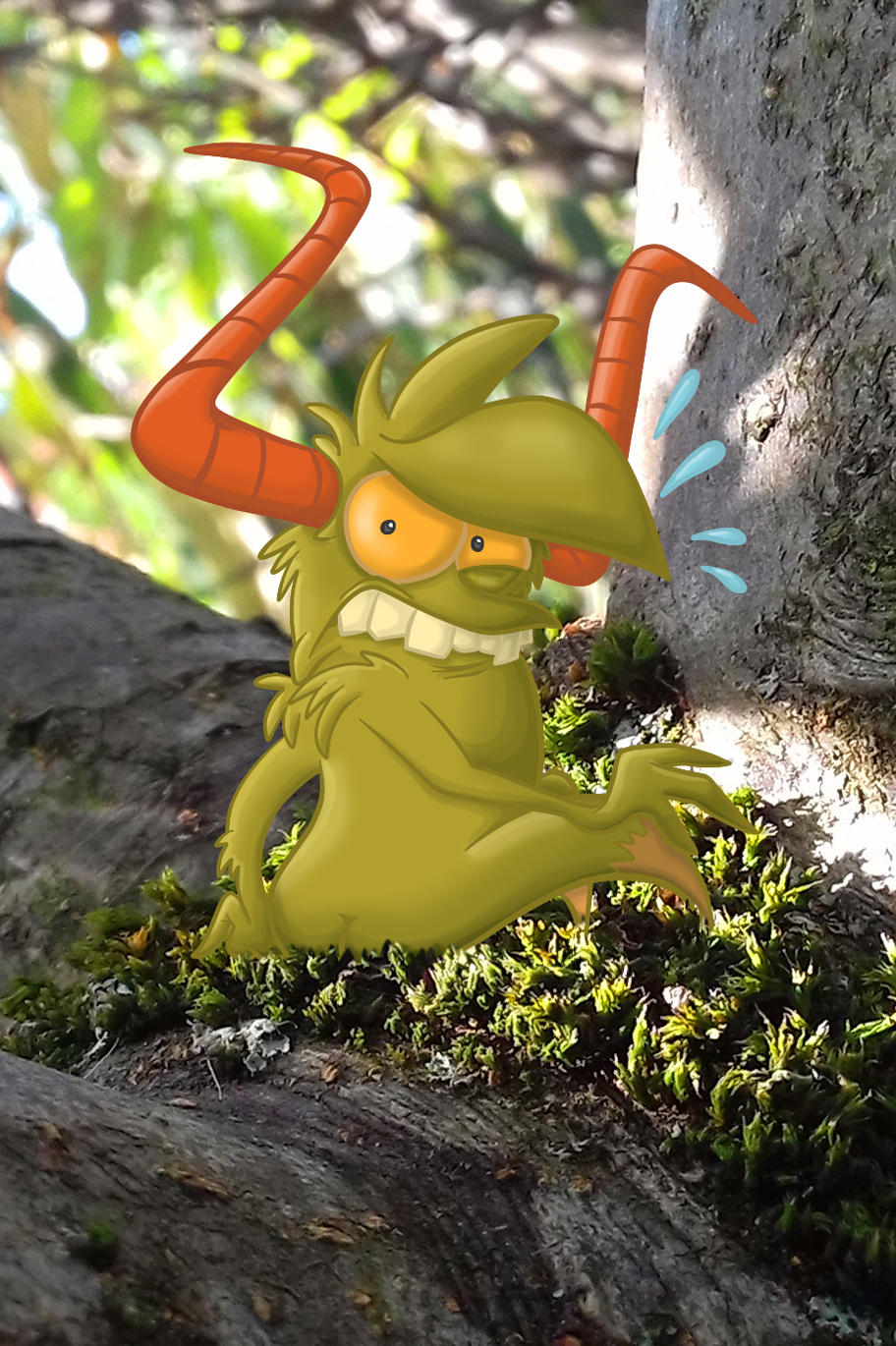 The Mossgod by Tabascofanatikerin