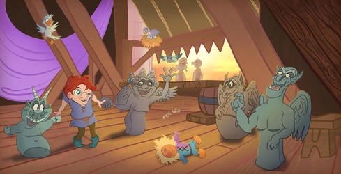 All Aged Down Contest - Dance, little Quasimodo by Tabascofanatikerin