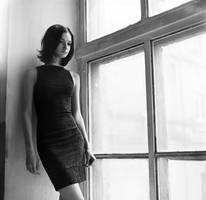 Miroslava near the window by psychiatrique