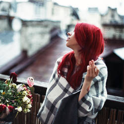 Polly and cigarette by psychiatrique