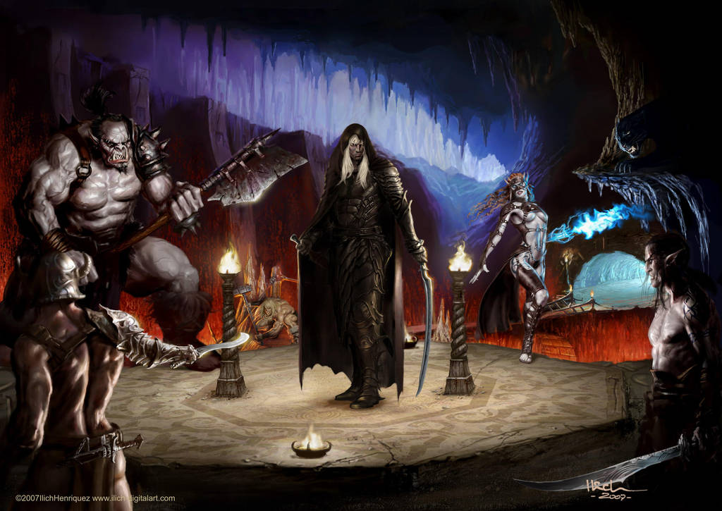Drizzt - Deathtrap by Ilacha