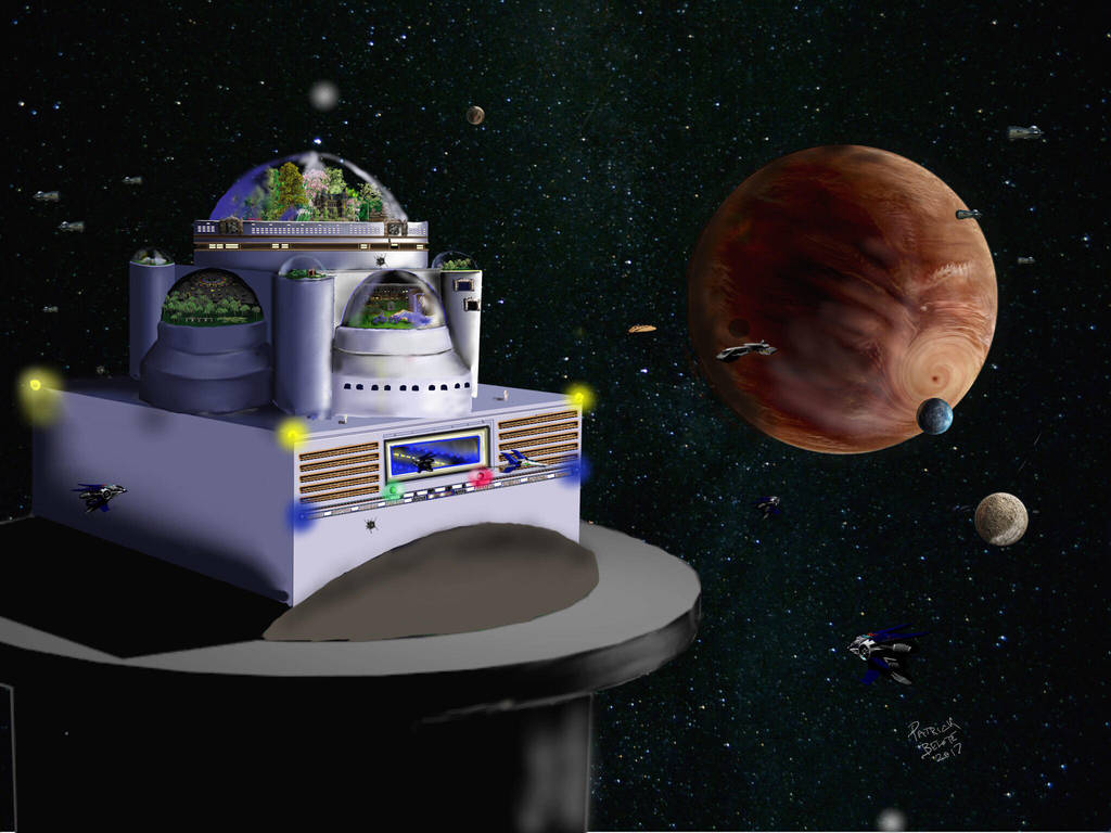 Space Station by Belote-Art