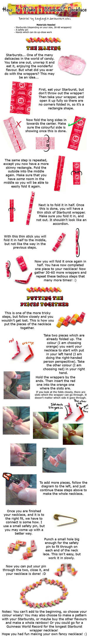 Starburst Necklace Tutorial by kaykaykit