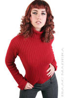 Red Sweater by DanniDoll