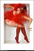 red ruff by DanniDoll