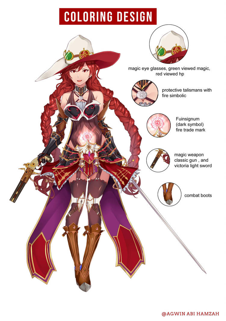 Character design Wich hunter by abiboge Character design Wich hunter by abiboge