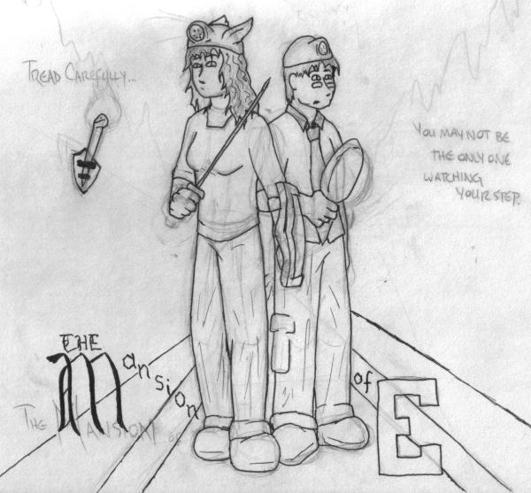 Mansion of E fanart by Luprand