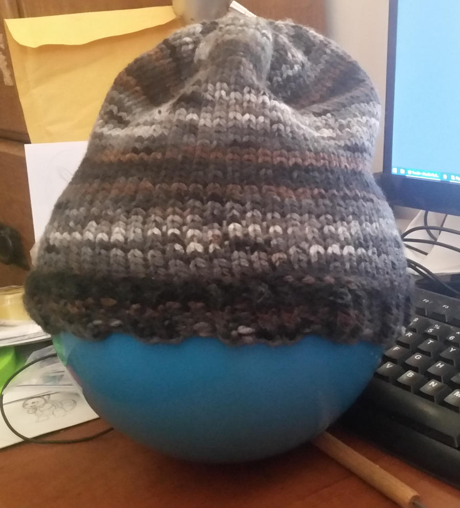 Rusty-colored Bwoompf Hat by Luprand