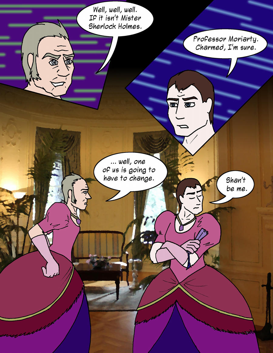 Sherlock Holmes: What a Drag, page 2 by Luprand