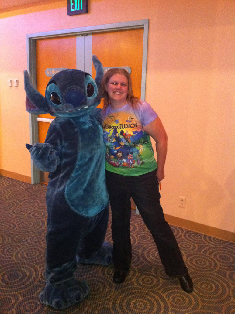 Meet and Greet with Stich by TangledxDisneyFan on DeviantArt