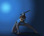 Nightwing Korra coloured by FSEffect