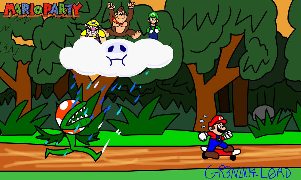 Mario Party 100: The Top 100 - Piranhas Pursuit by GR3N1NJ4-L0RD