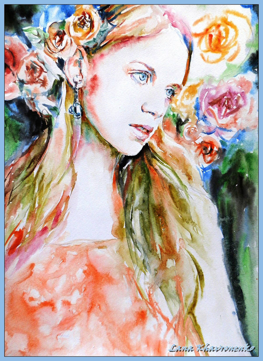 Young flower by LORETANA