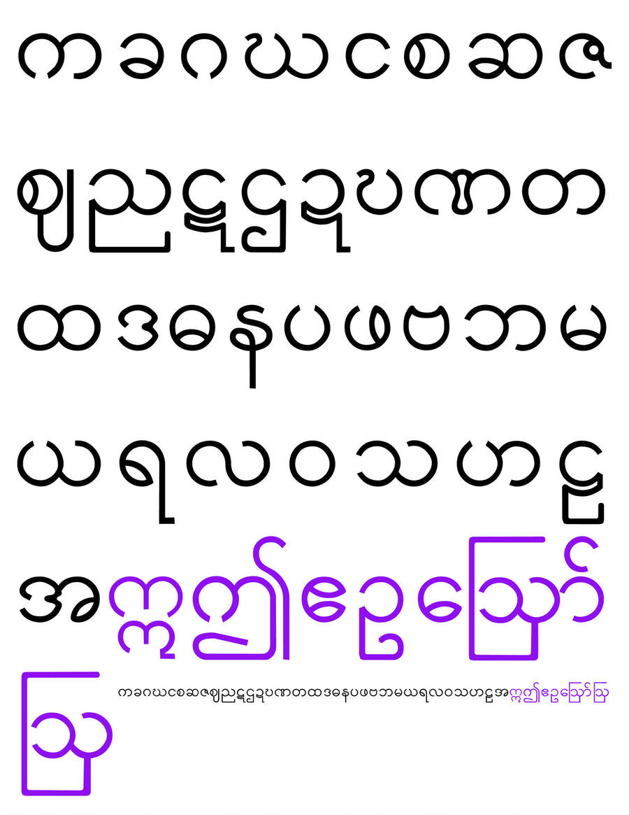 Burmese Alphabet by sternradio7 on DeviantArt
