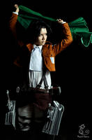 Levi from Attack On Titan (Shingeki no Kyojin by ragdollsparrow