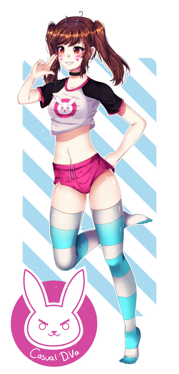 Casual D.Va by Mimyoi