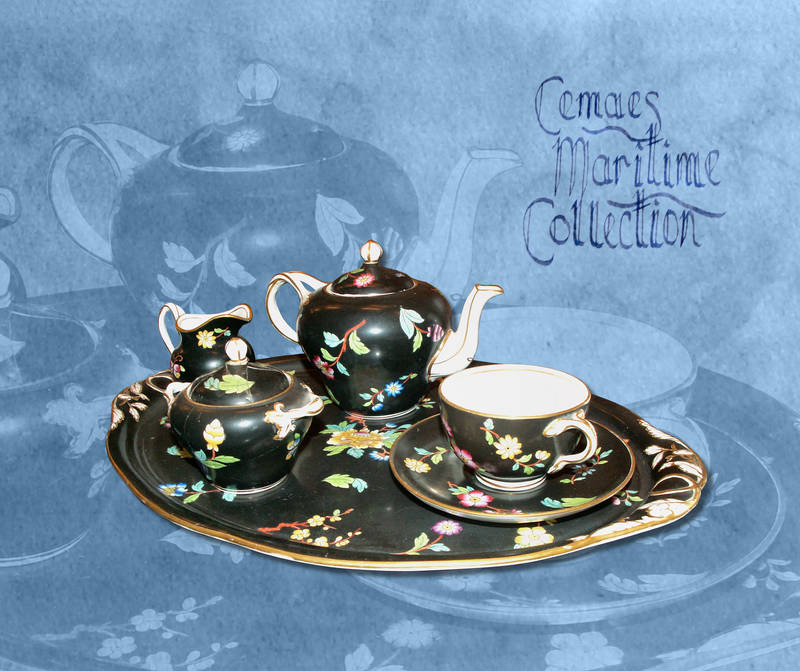 One Person Tea Set by CemaesMaritime