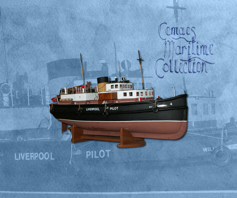 Model of pilot vessel William Clarke by CemaesMaritime