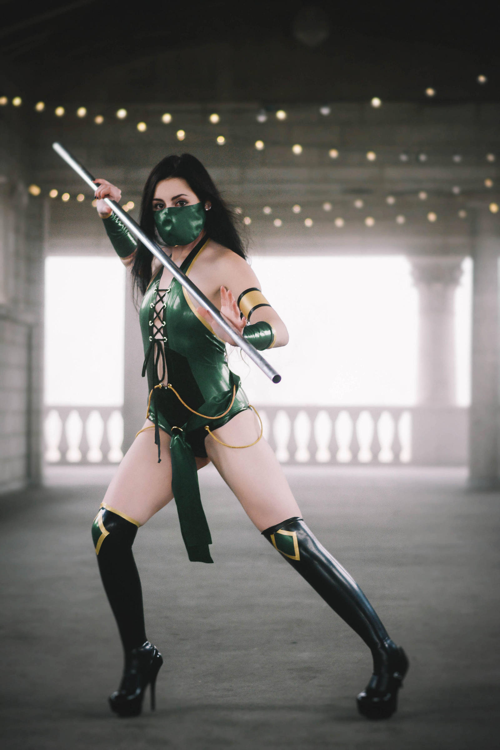 Latex Cosplay Jade From Mortal Kombat By Angelinaastarte On Deviantart