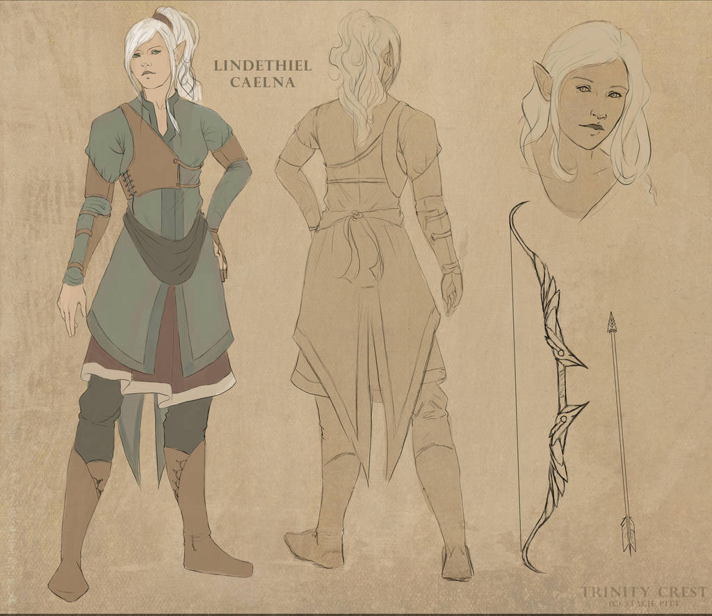 Lindi - Character Design by TrinityCrest