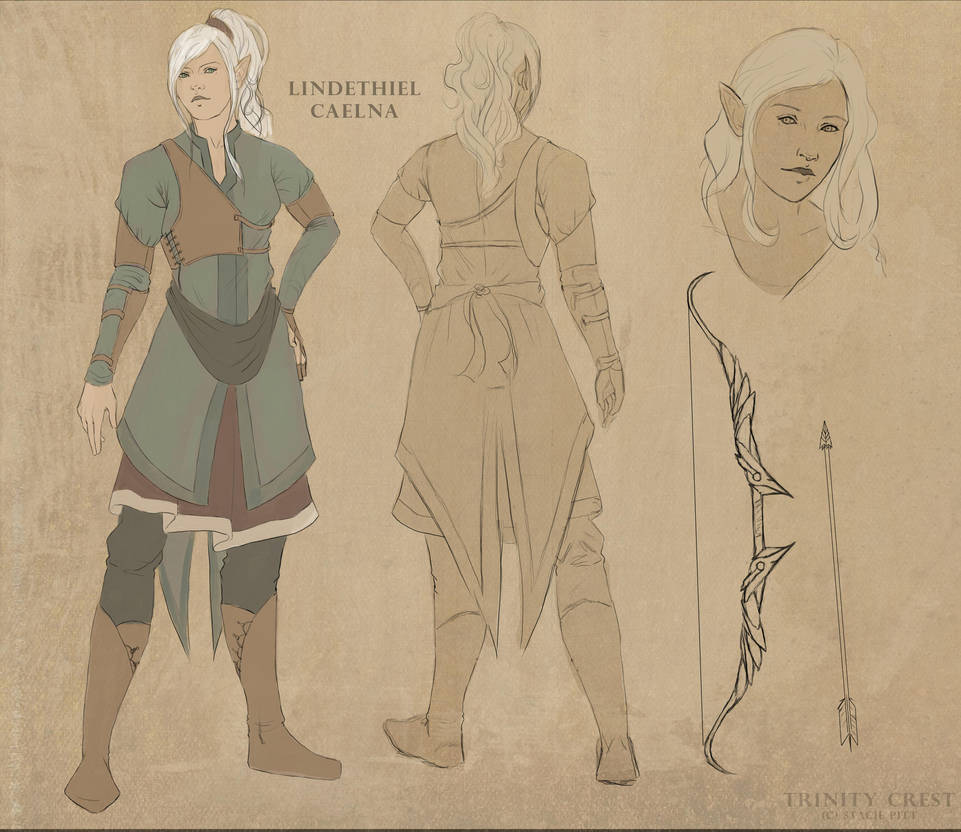 Lindi - Character Design by TrinityCrest