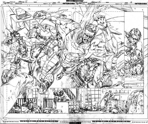 Batwing11 pg12-13 by 0boywonder0