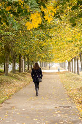 Walking in Autumn by nadril83