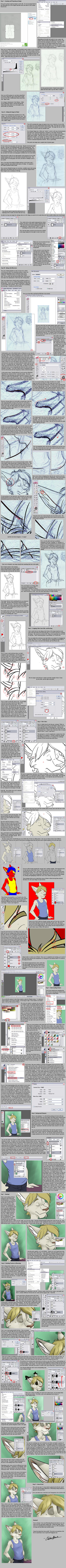 Digital Art Tutorial by spiritwolf77