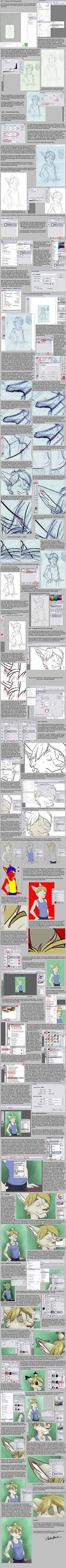 Digital Art Tutorial by spiritwolf77