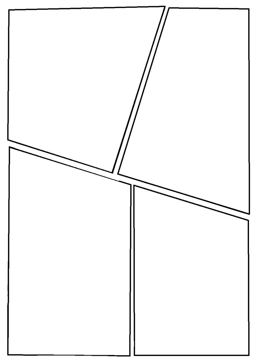 blank comic page 2
