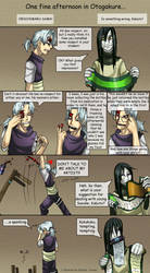 Kabuto n Orochimaru: Fed Up by Yakushi--Kabuto