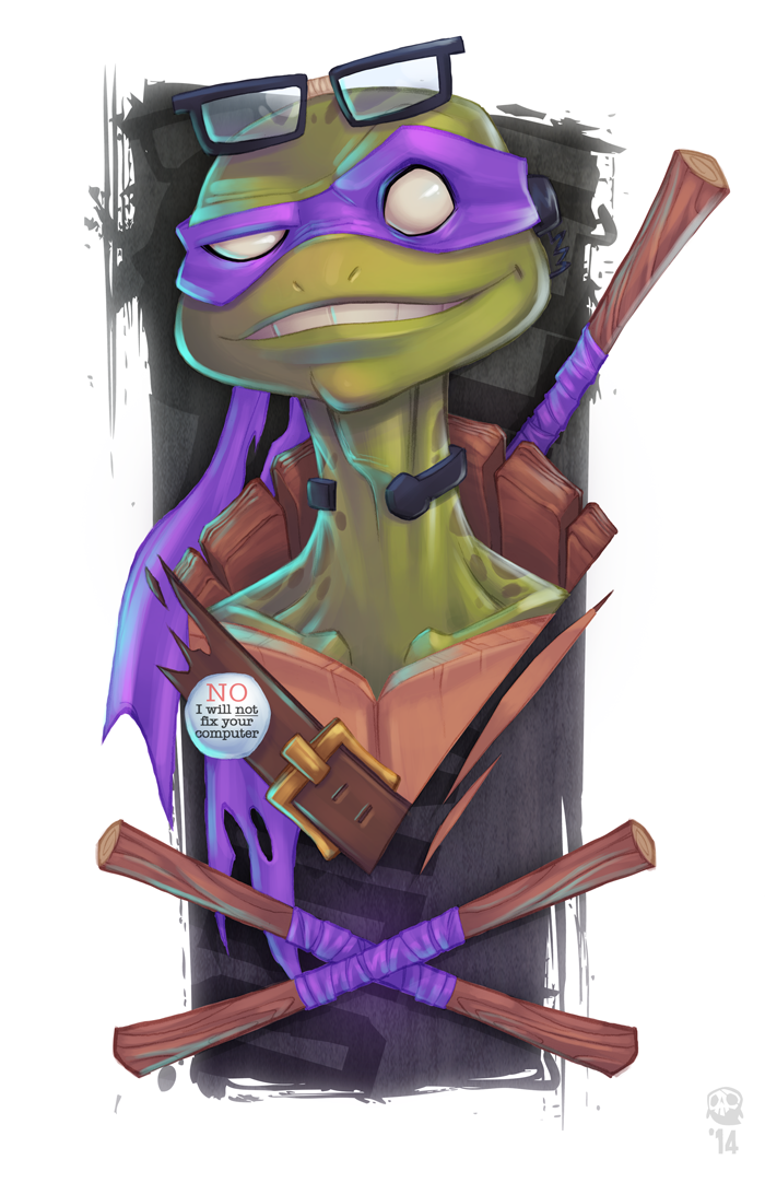 Donatello Does Machines. by GhostHause