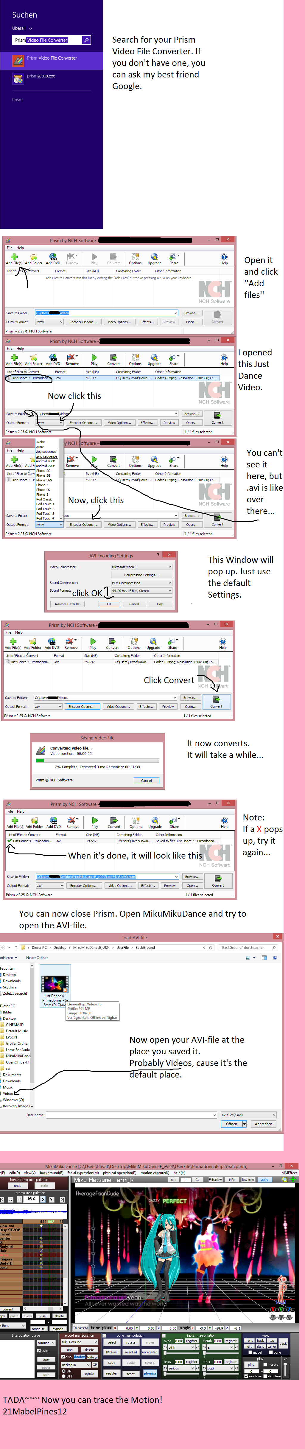 how to open avi files in mmd how to open avi files in mmd