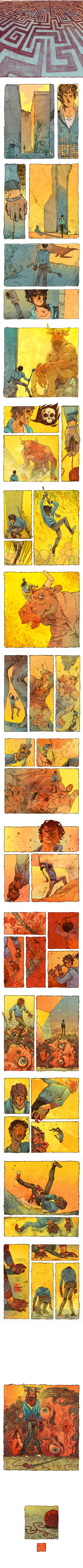 THESEUS: FULL COMIC by JakeWyatt