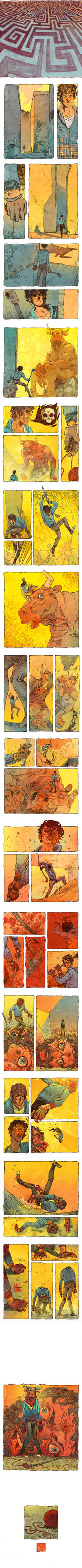 THESEUS: FULL COMIC by JakeWyatt