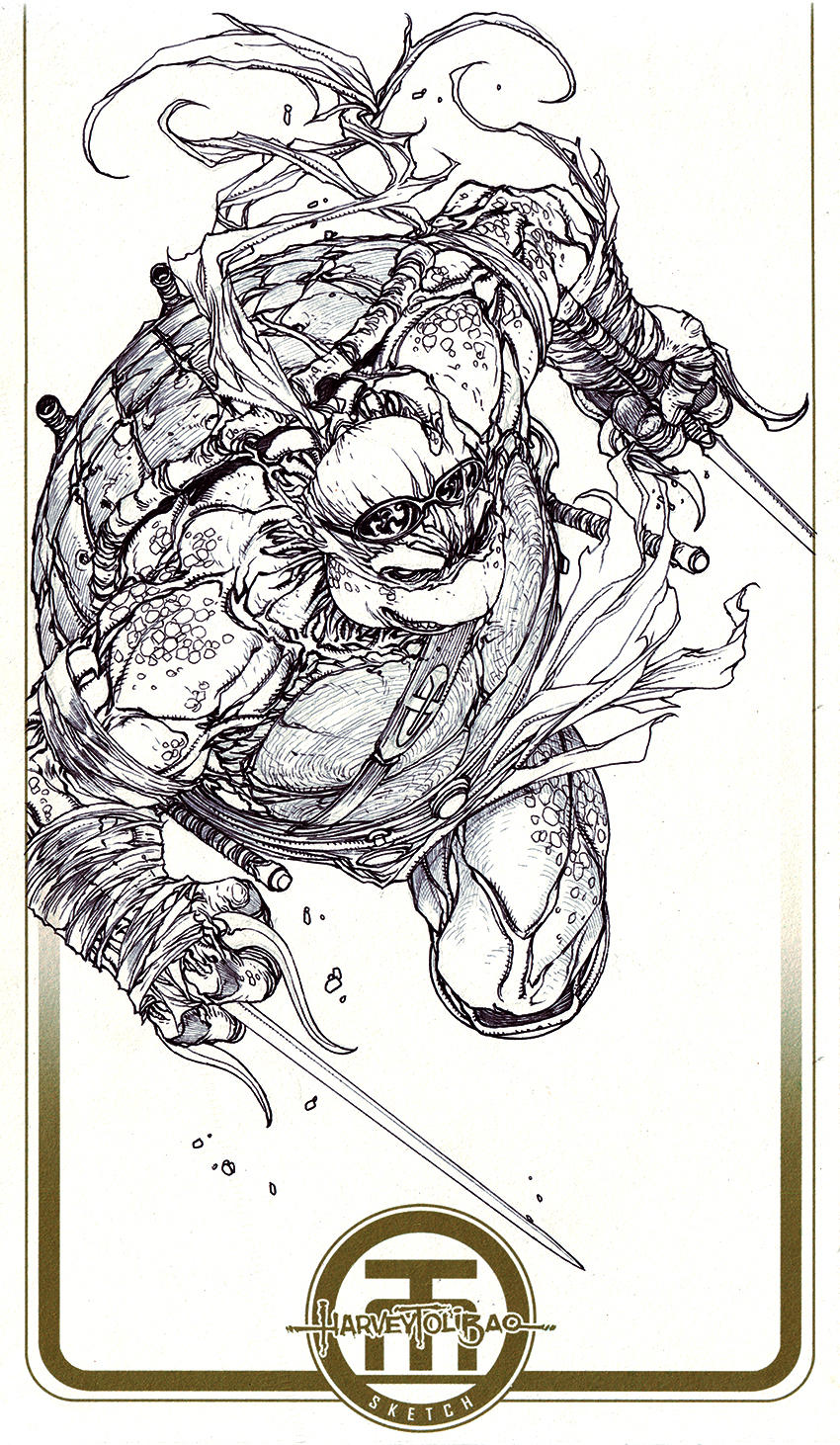 TMNT Raphael by harveytolibao