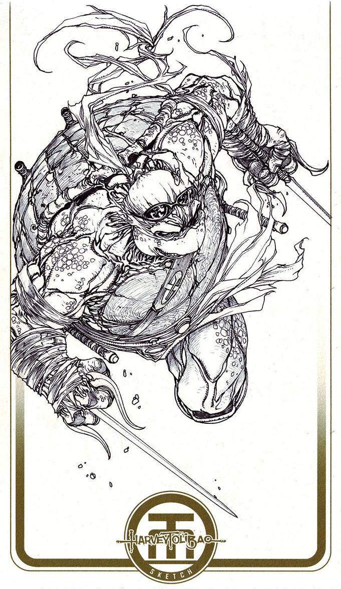 TMNT Raphael by harveytolibao