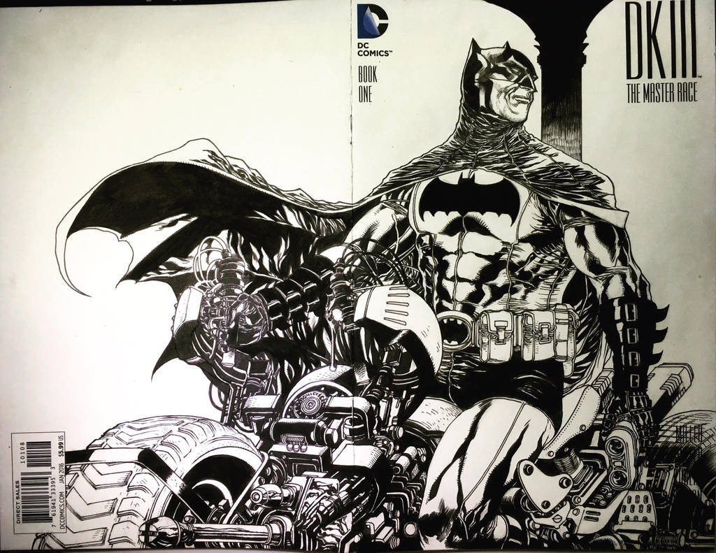 BATMAN blankcover by harveytolibao