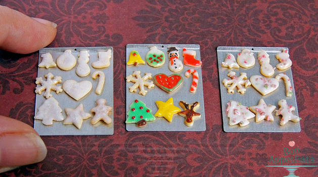 1:12 Christmas Sugar Cookies by PepperTreeArt