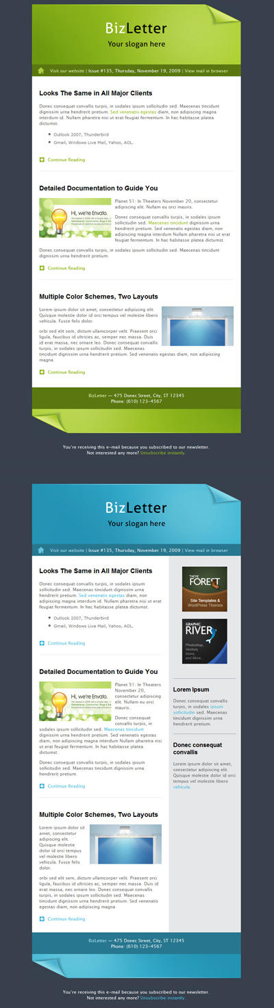 BizLetter - E-mail Template by m-biz