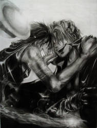Shanks and Ruffy (Unified) by Sasoriakasuna1