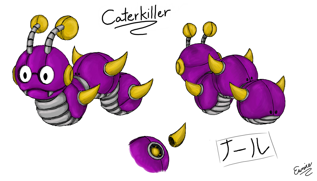 Needlemouse: Caterkiller by Vortex-TC