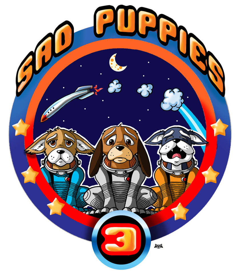 Sad Puppies 3 Mission Patch by Artraccoon