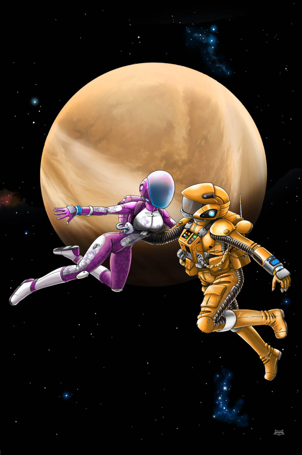 Venus Cover, for Superversive Press by Artraccoon