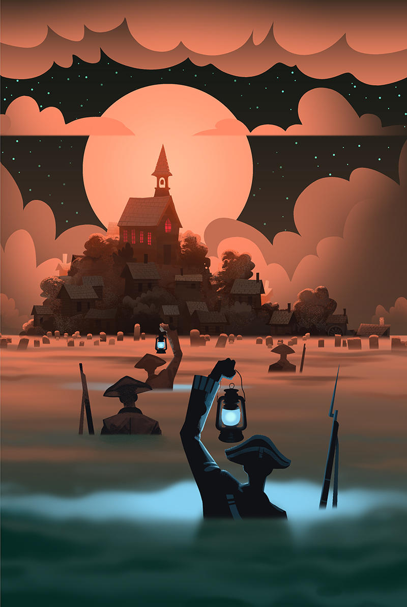 Witch's Dark Cover by bearmantooth