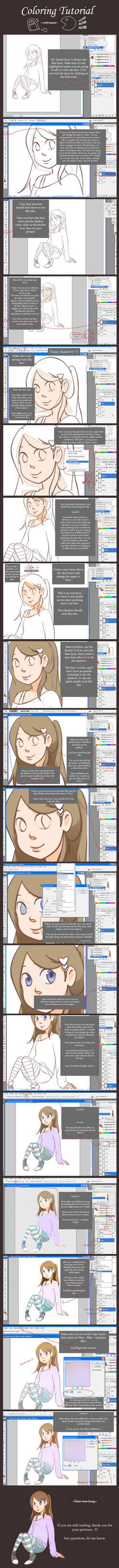 Coloring tutorial by gabzillaz