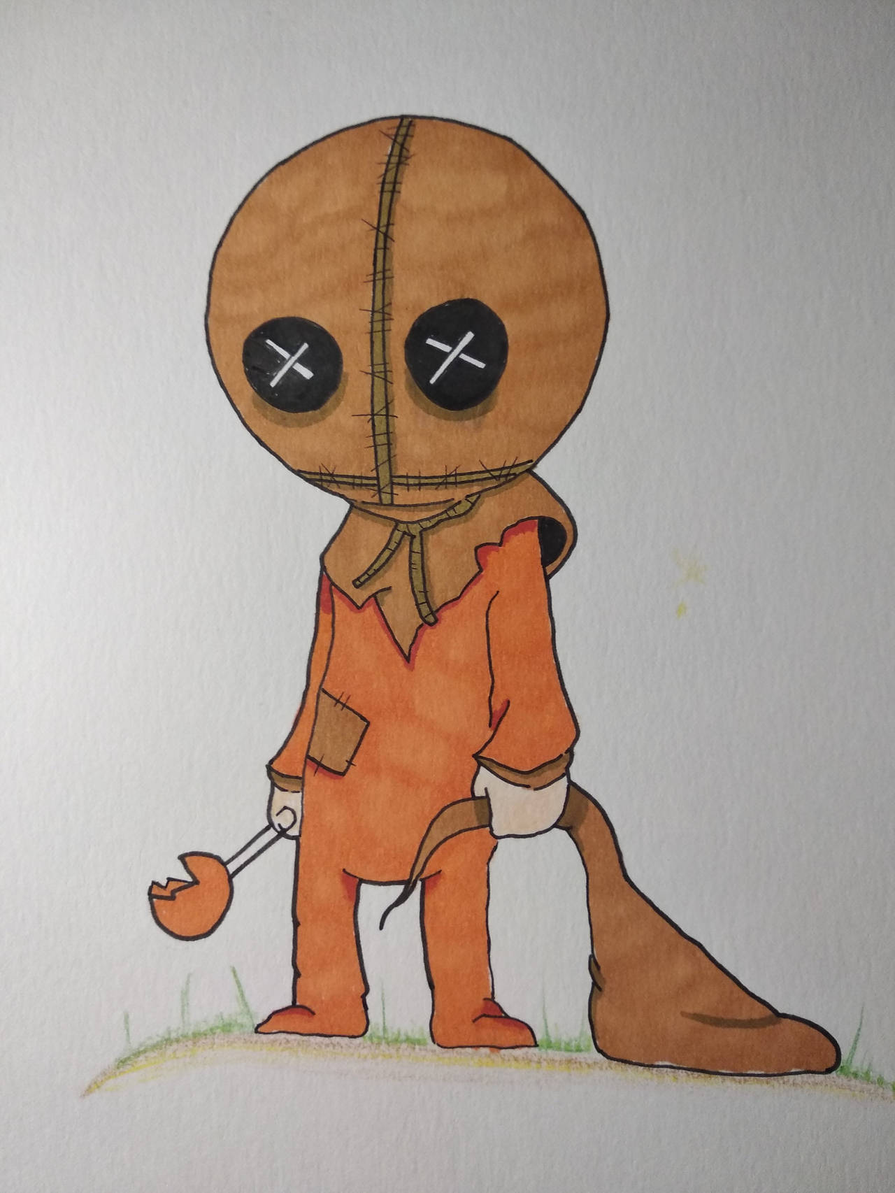 Trick 'r Treat Sam by IvvLezArt on DeviantArt