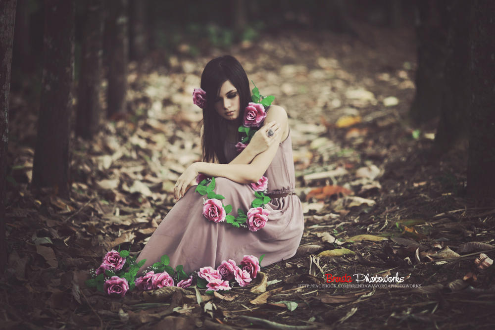 Purple Flower by bwaworga