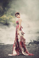 Red dress by bwaworga